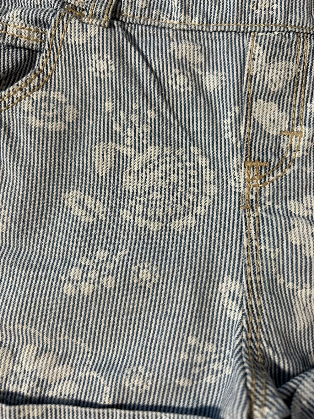 OshKosh B'gosh Gray Tee with Yellow Logo + Blue Plaid & Floral Overalls Set